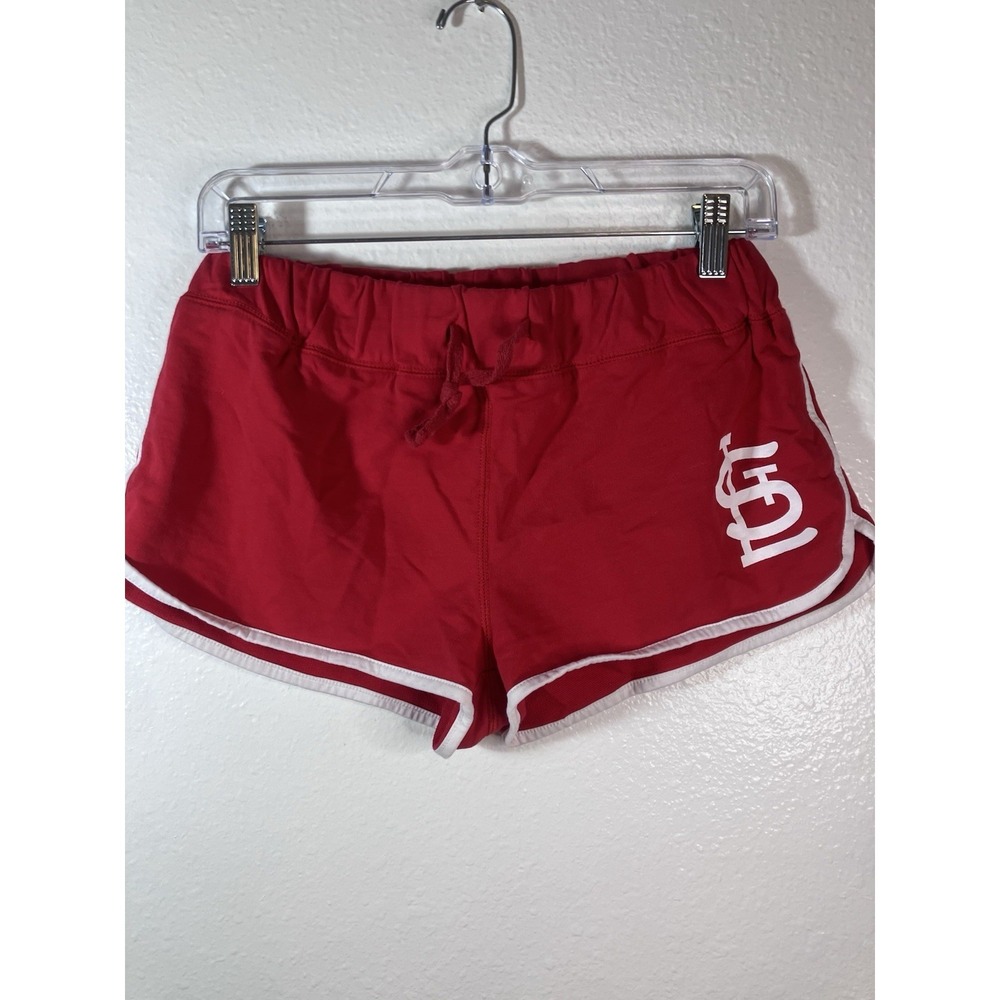 VTG St. Louis Cardinals Women Large Shorts  MLB‎ Athleisure Baseball Fandom Cozy